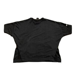 Nike Womens Black Sportswear Dry Versa Mesh Back Training Top Size M 833648-010